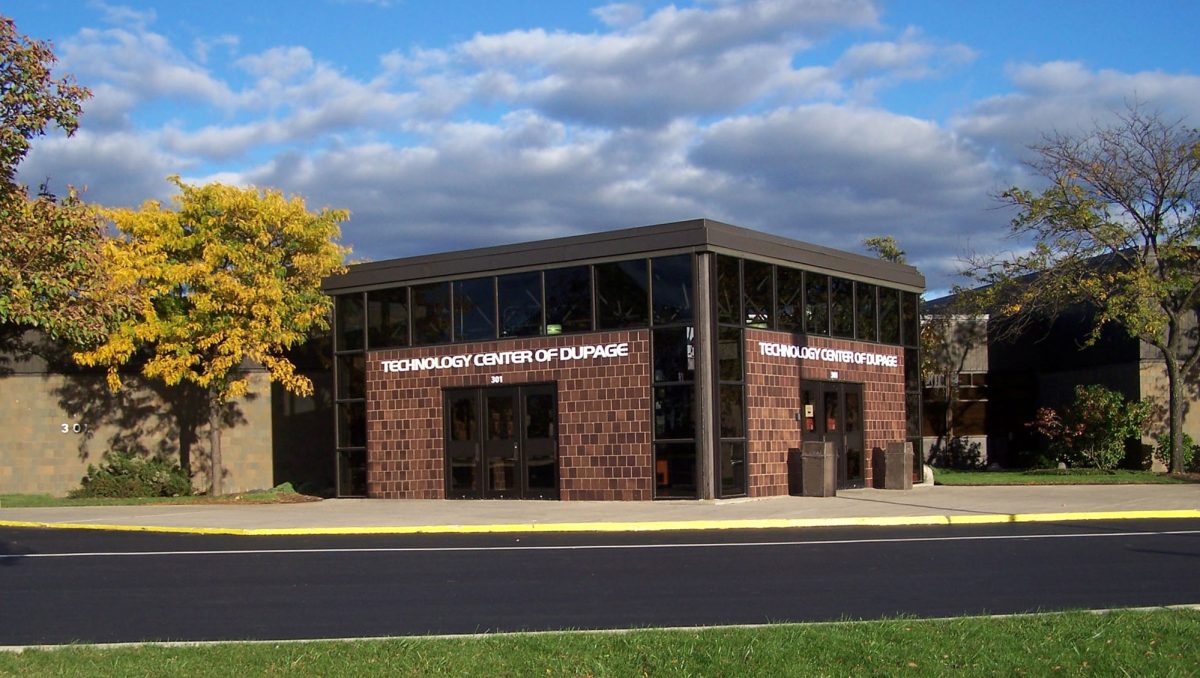 After fourth period students take a bus to the TCD campus in Addison for the remainder of the school day. (Photo Credit: Technology Center of DuPage Alumni Facebook page)