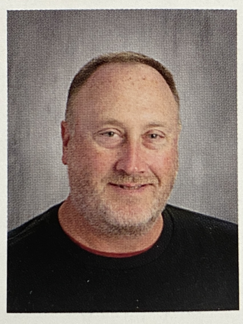 Andy Lutzekirchen was hired as Central's new P.E. department chair. (Photo Credit: 2023 Flight Yearbook)