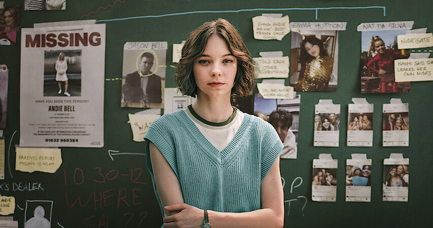 Emma Myers stars in Netflix's adaptation of Holly Jackson's, "A Good Girl's Guide to Murder."