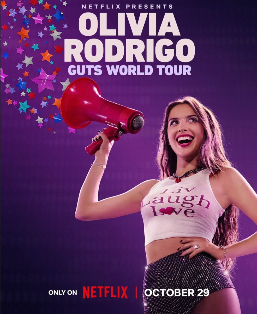 "Olivia Rodrigo: GUTS World Tour" premiered on Netflix Oct. 29th. (Photo Credit: Netflix) 