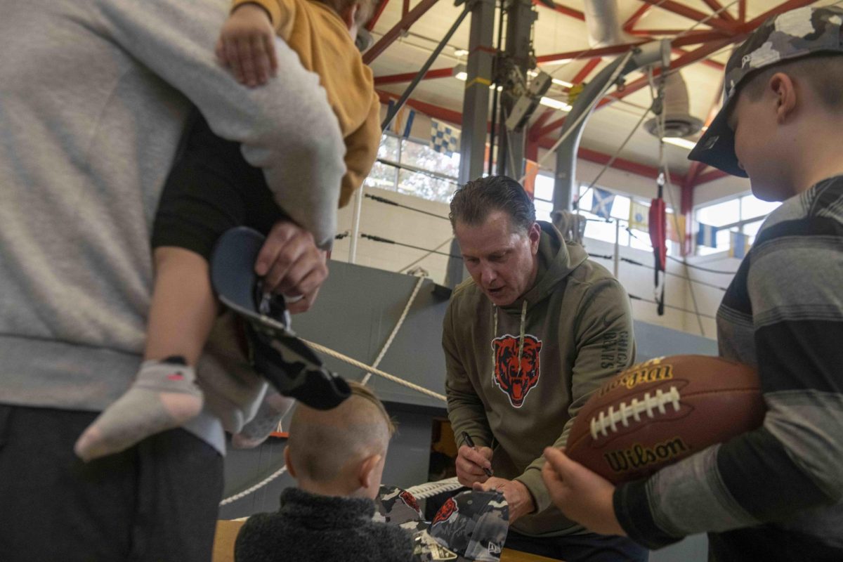 Matt Eberflus was the Chicago Bears' head coach from 2022 to 2024. He was fired on Nov. 29 after leading the Bears to 6 consecutive losses. (Photo Credit: Joseph E. Montemarano via DVIDS)