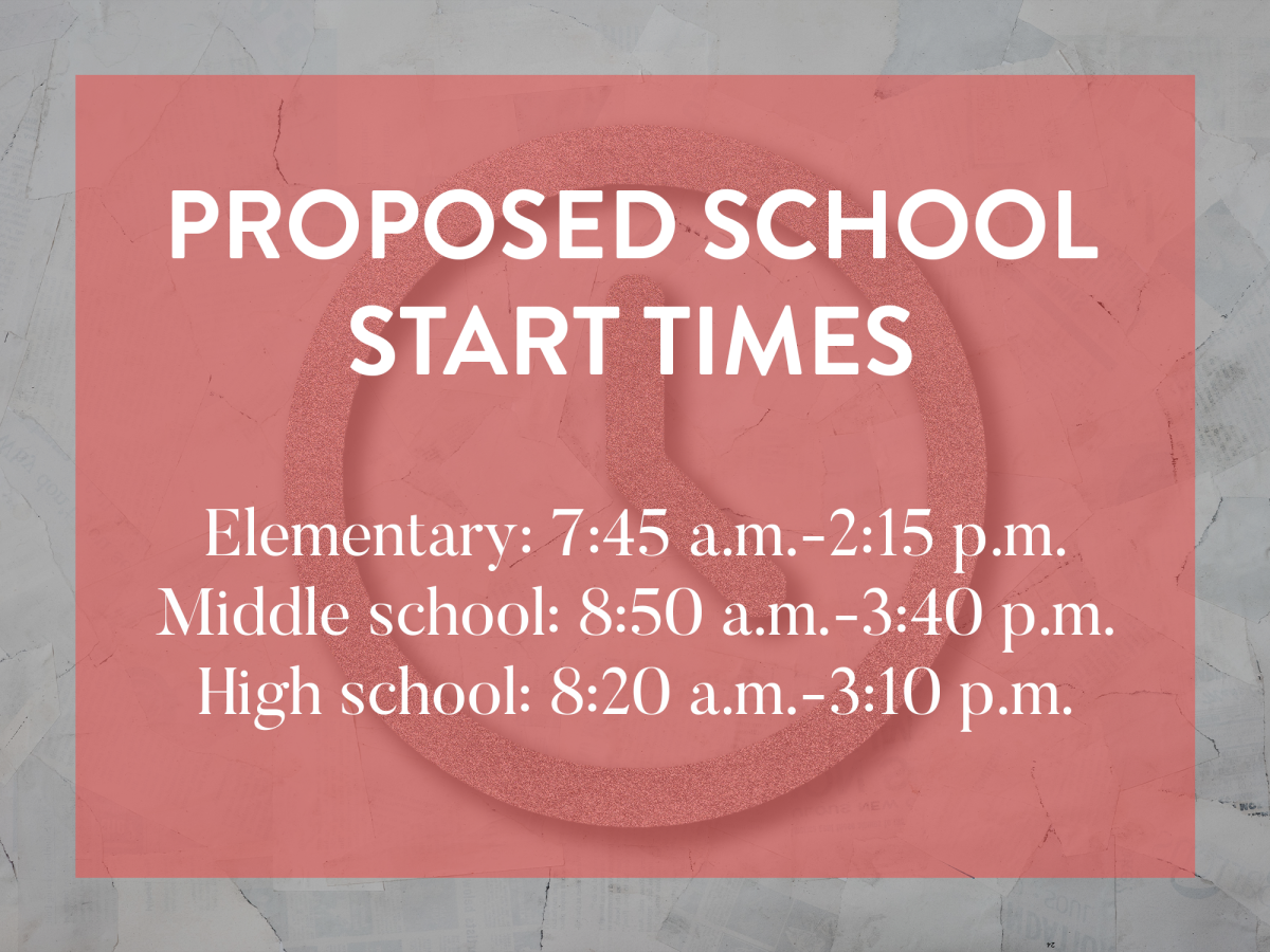 Proposed changes to all levels of Naperville 203 instructional levels include changes to school start and end times. Under the proposal, the high school day would shift to an 8:20 a.m.-3:10 p.m. schedule.