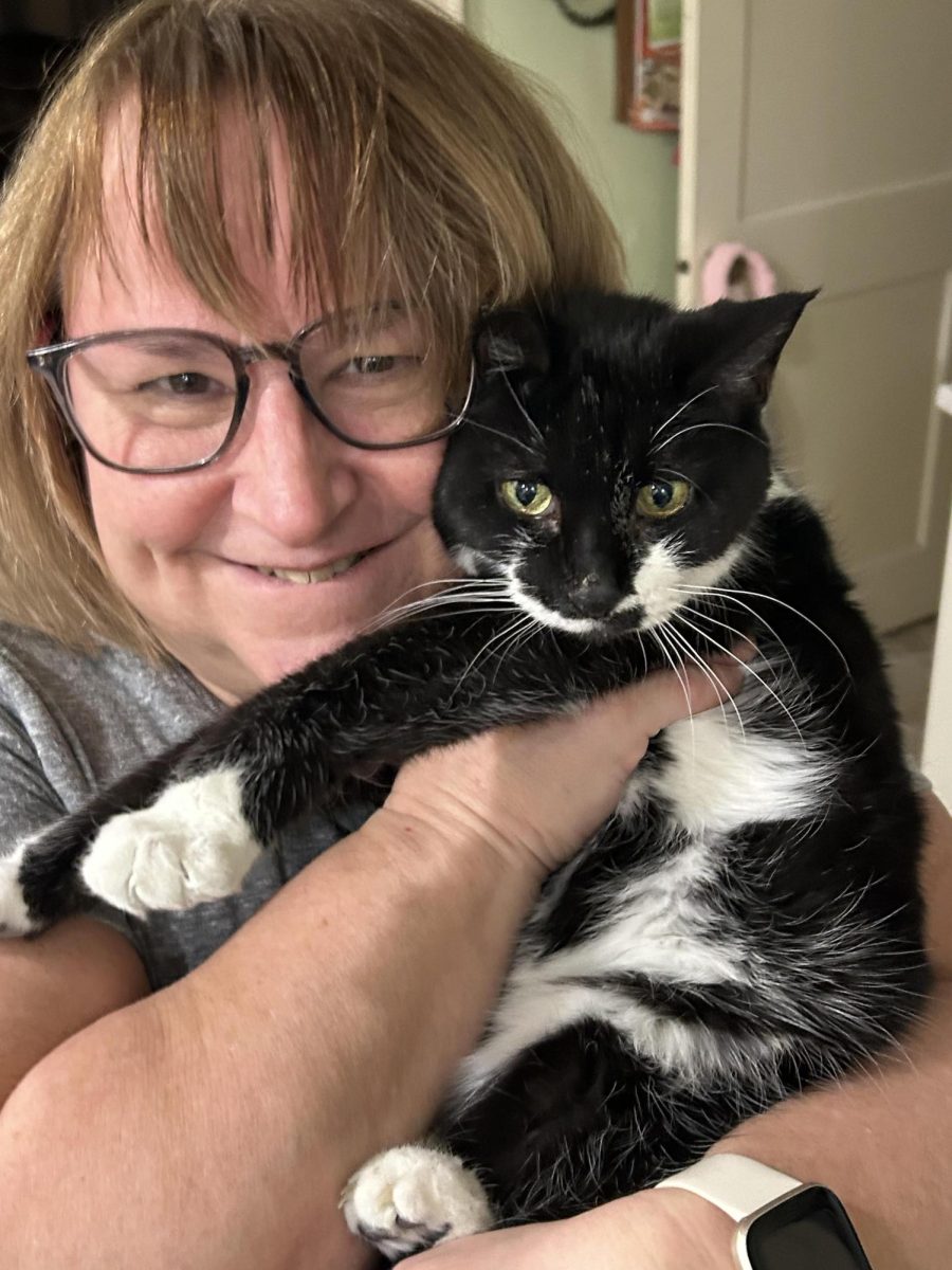 Science teacher Linda Bennett has fostered and rehomed 75 cats. Photo Courtesy Of Linda Bennett