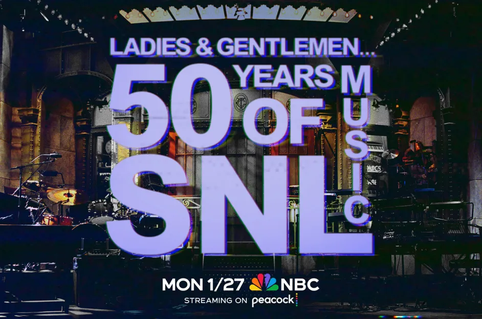 Saturday Night Live's 50th Anniversary musical documentary aired Jan. 27 on NBC. The special included various musical performances on SNL throughout the show's runtime. (Photo credit: NBCUniversal)